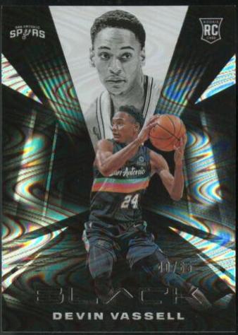 Devin Vassell #86 Basketball Cards 2020 Panini Black
