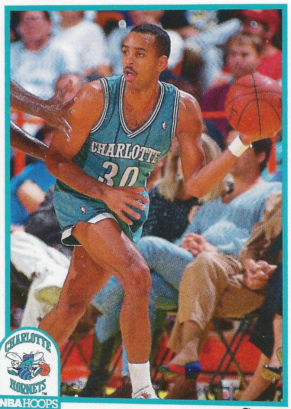 Dell Curry #20 Basketball Cards 1991 Hoops