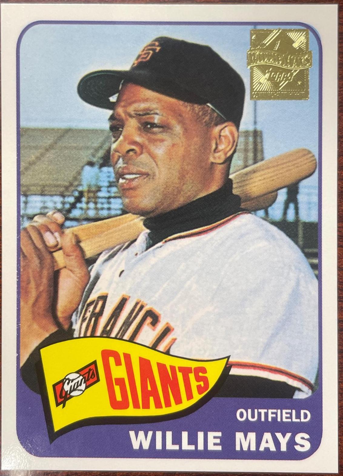 Willie Mays #250 1996 Topps Commemorative Baseball