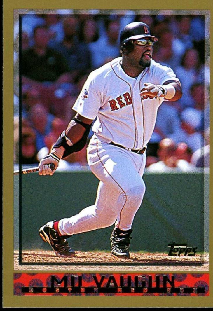 Mo Vaughn #14 Baseball Cards 1998 Topps