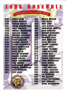 Checklist Series 2: 338-450