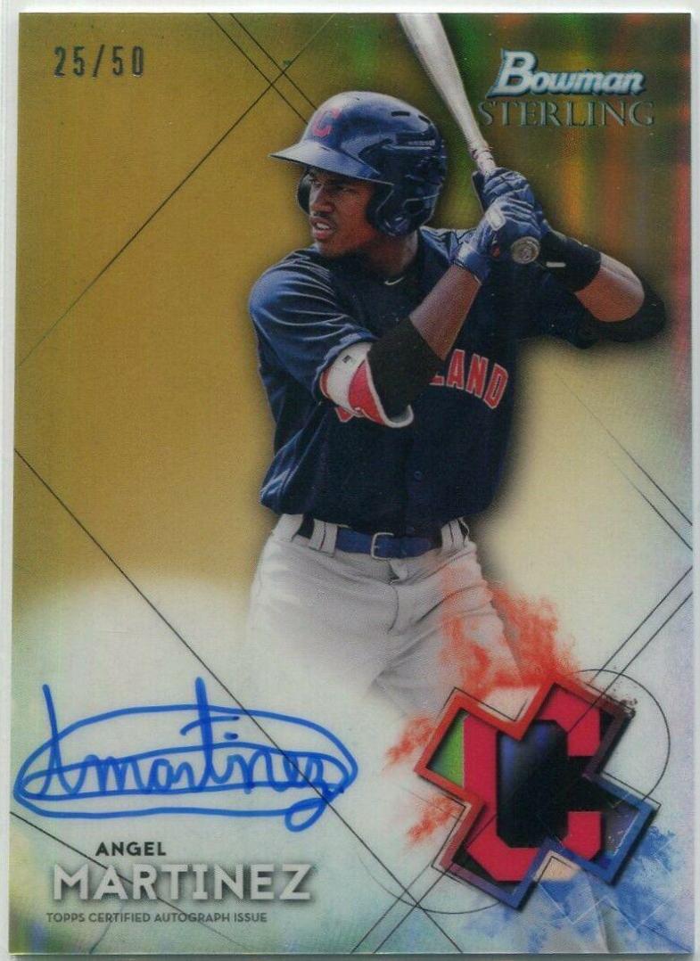 Angel Martinez [Gold Refractor] #BSPA-AMA