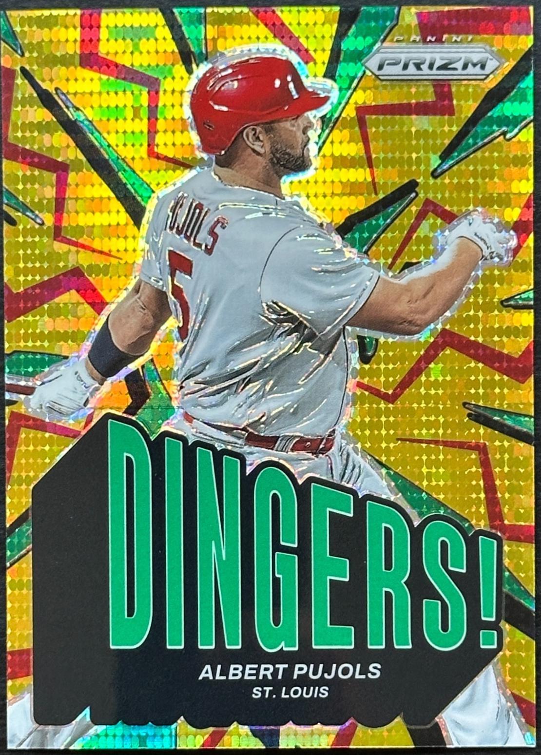 Albert Pujols [Green Pulsar] #6 Prices | 2025 Panini Prizm Dingers