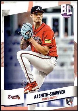 AJ Smith-Shawver #17 Baseball Cards 2024 Topps Big League Baseball