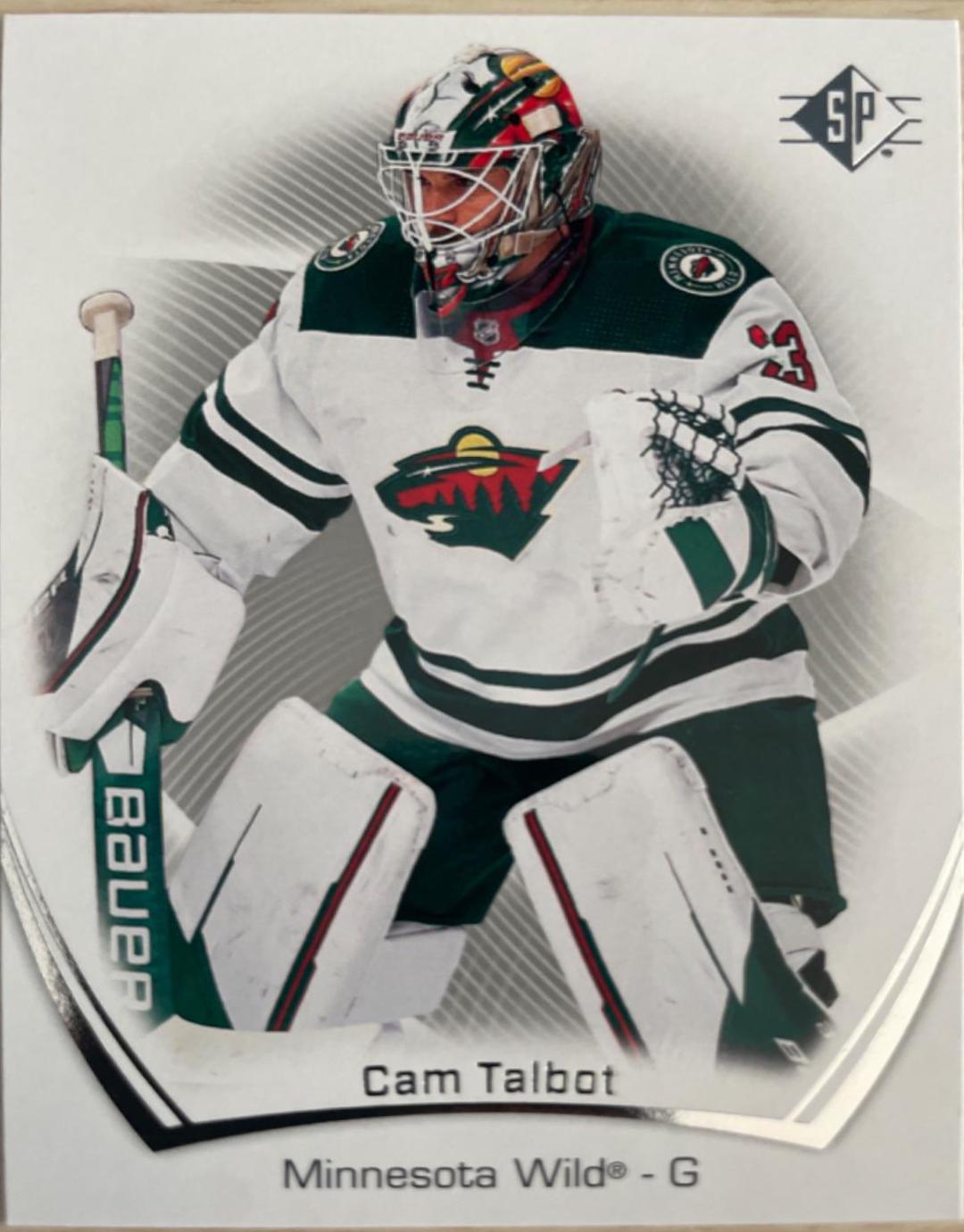 Cam Talbot #7 Hockey Cards 2021 SP