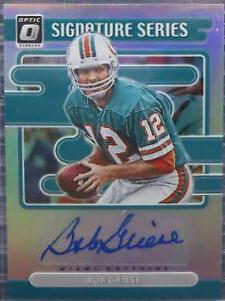 Bob Griese #SS-BG Football Cards 2021 Panini Donruss Optic Signature Series