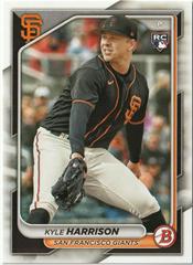 Kyle Harrison #11 Baseball Cards 2024 Bowman Prices