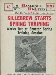 Killebrew Starts