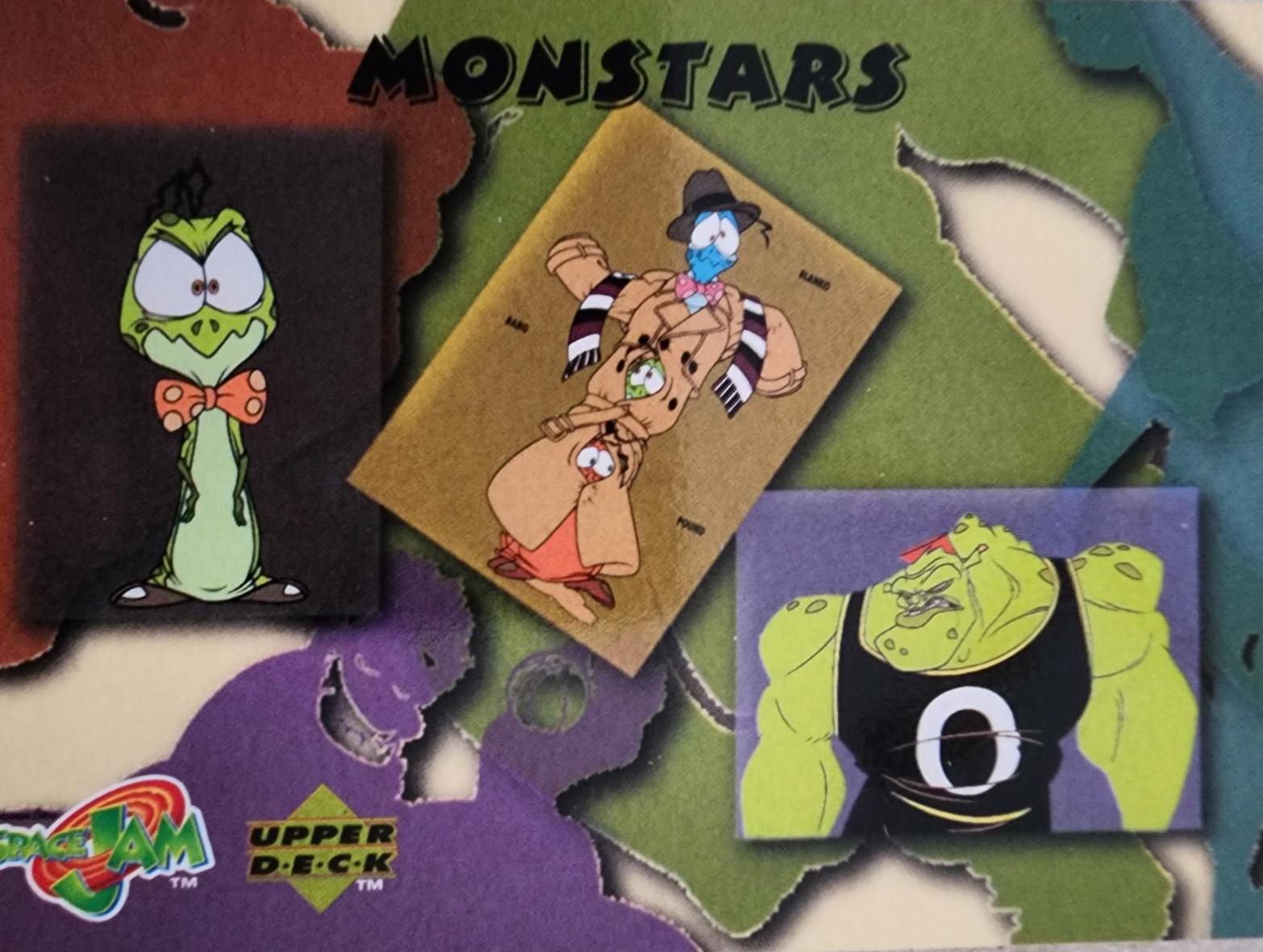 Monstars #46 1996 Upper Deck Space Jam Basketball