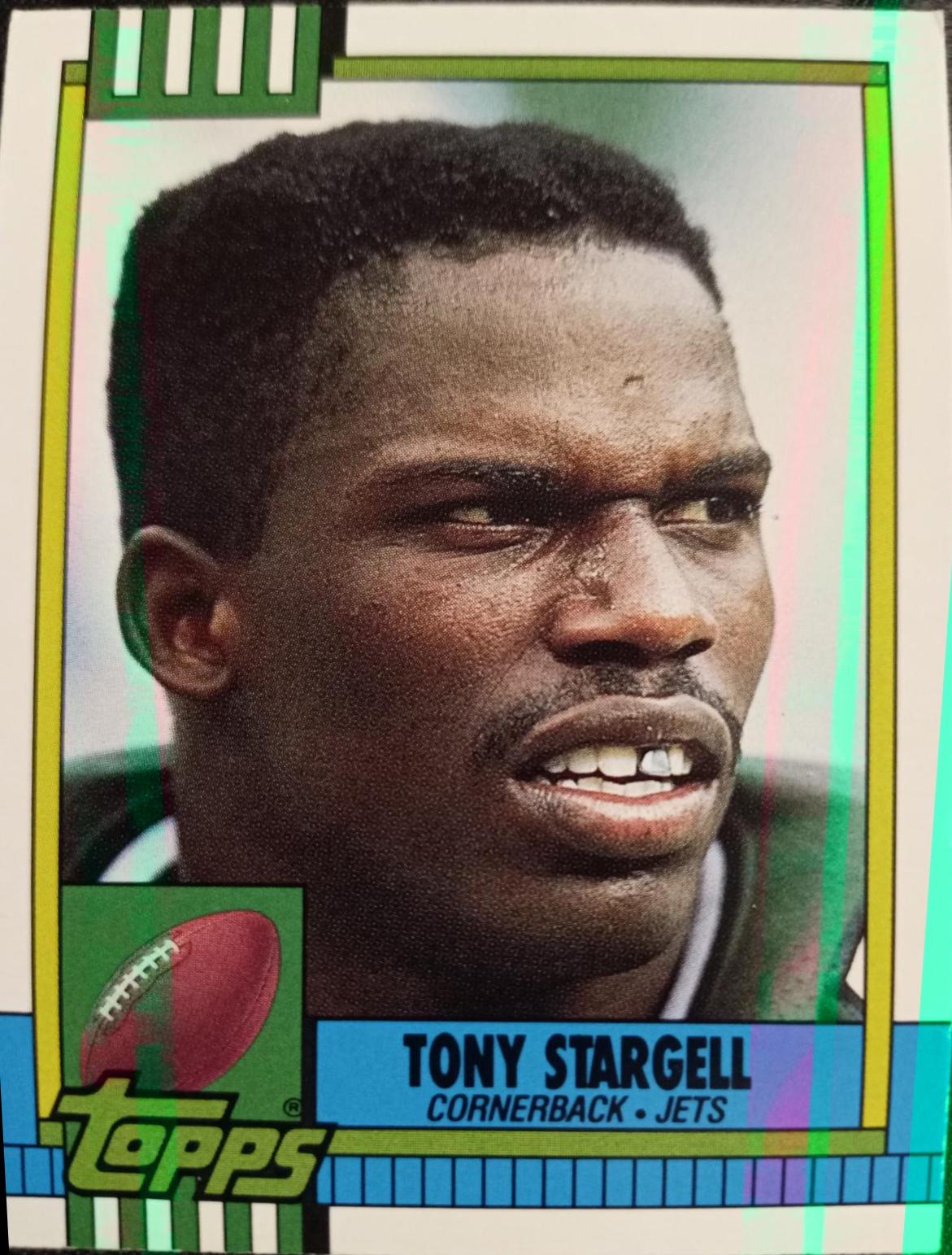 Tony Stargell #118T Football Cards 1990 Topps Traded