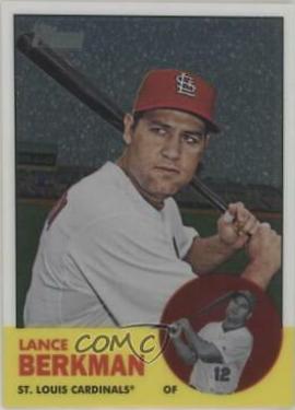Lance Berkman #HP13 Baseball Cards 2012 Topps Heritage Chrome