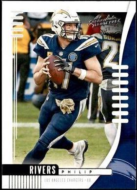 Philip Rivers #42 2019 Panini Absolute Football