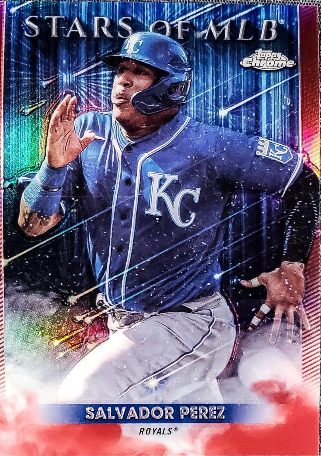 Salvador Perez [Red] #SMLBC-46 Prices | 2022 Topps Stars of MLB Chrome ...