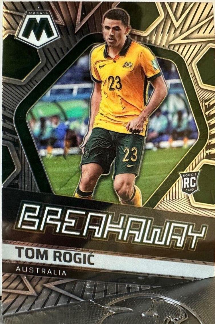 Tom Rogic #3 Soccer Cards 2021 Panini Mosaic Road to FIFA World Cup Breakaway