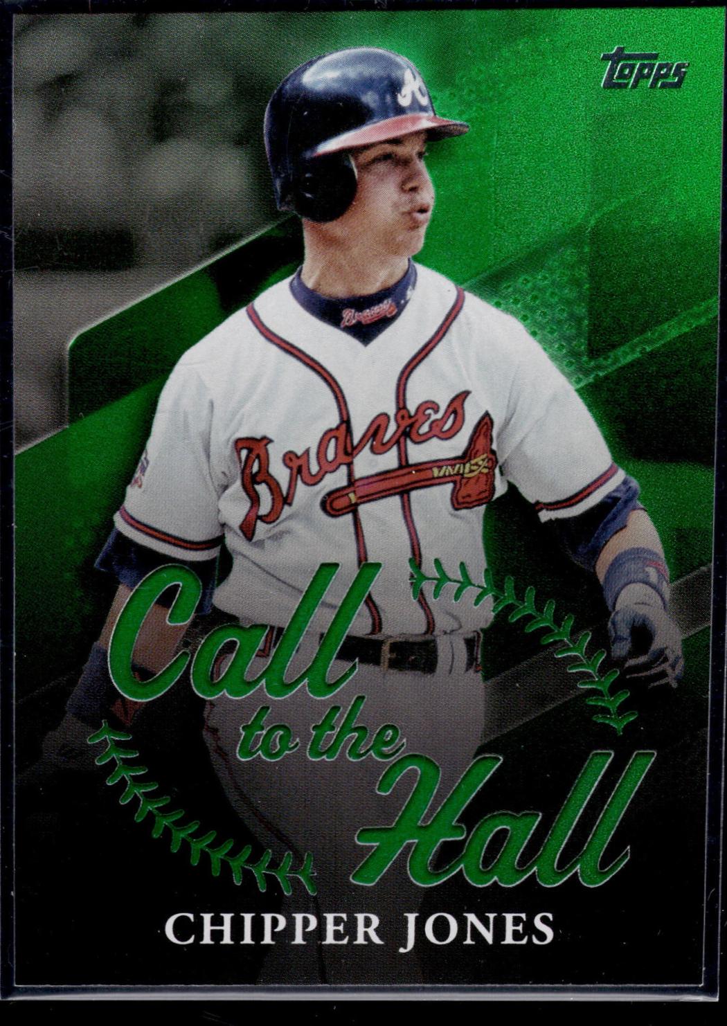 Chipper Jones [Green Foil] #CTH-2