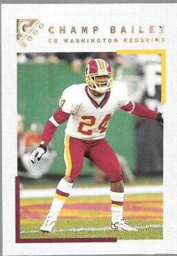 Champ Bailey #22 Football Cards 2000 Topps Gallery