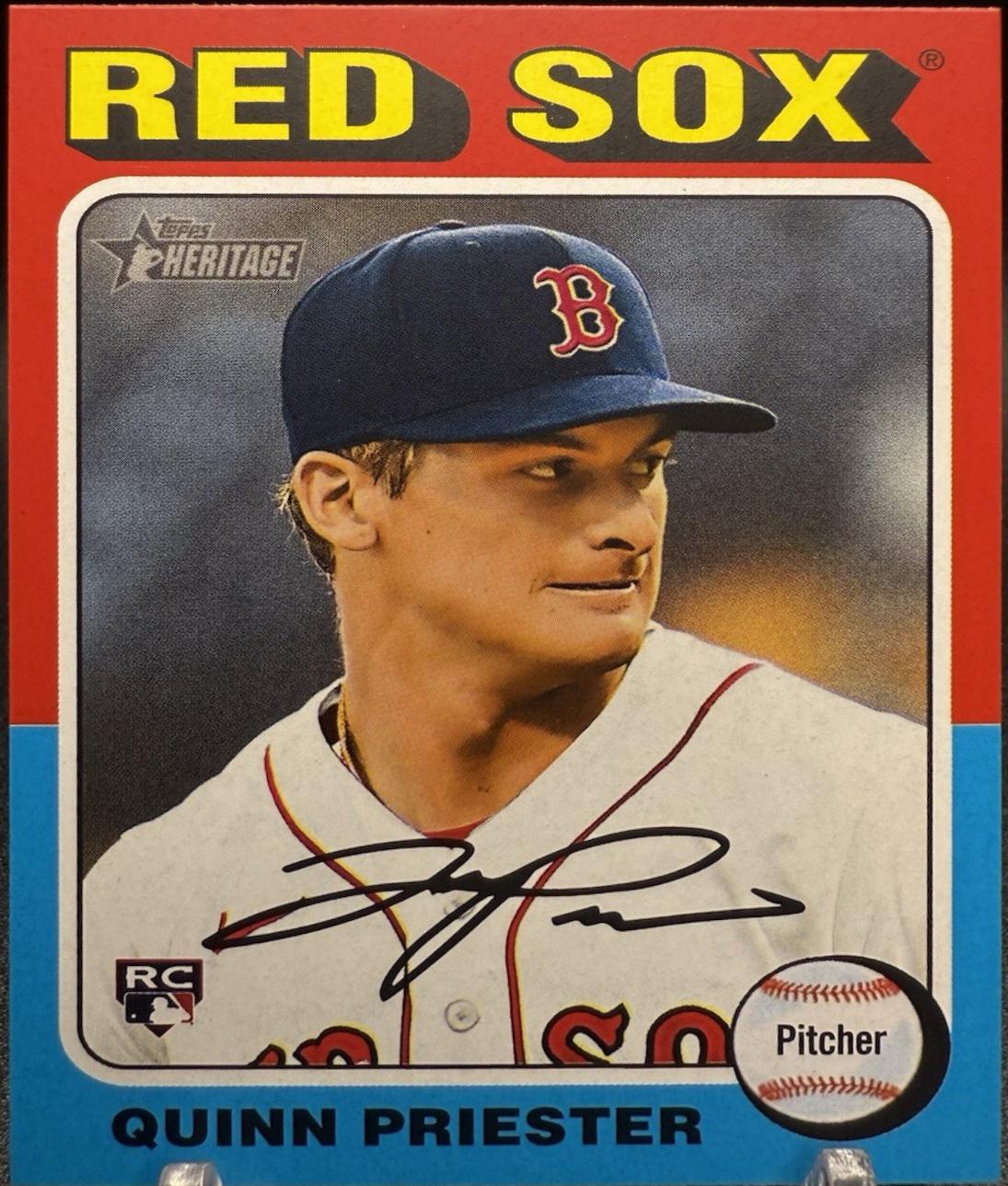 Quinn Priester #579 Baseball Cards 2024 Topps Heritage
