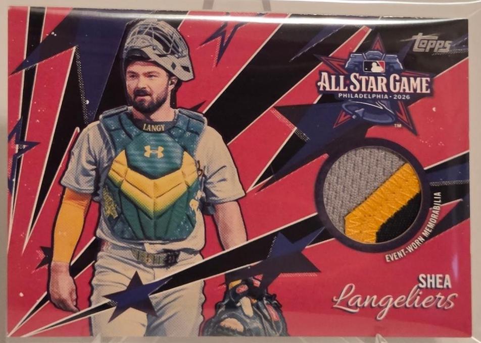 Shea Langeliers #AS-SL 2026 Topps Update All Star Stitches Baseball