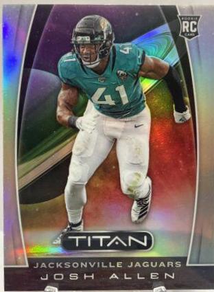 Josh Allen #T13 Football Cards 2019 Panini Chronicles Titan