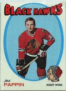 Jim Pappin #98 Hockey Cards 1971 Topps