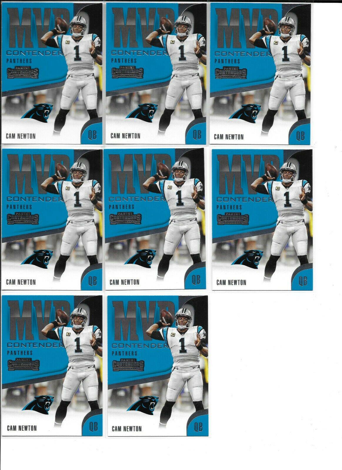 Cam Newton Football Cards 2018 Panini Contenders MVP