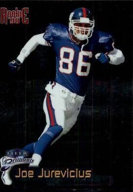 Joe Jurevicius #108 Football Cards 1998 Fleer Brilliants