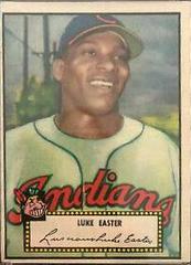 Luke Easter [Black Back] #24 Baseball Cards 1952 Topps Prices