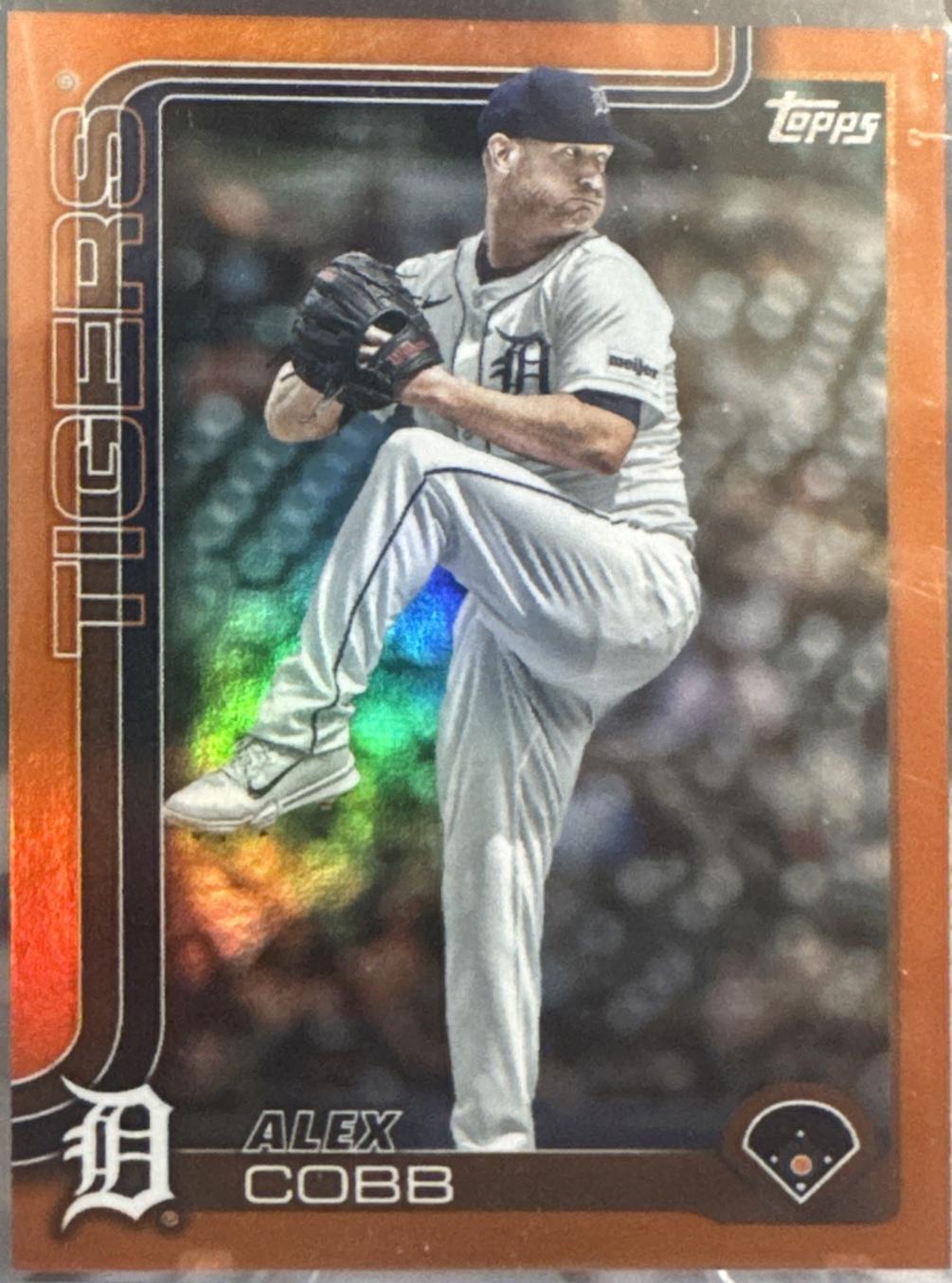 Alex Cobb [Orange Holo Foil] #363