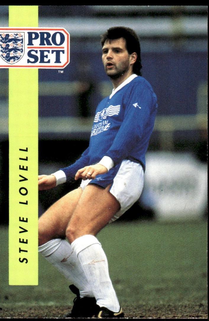 Steve Lovell #301 1990 Pro Set Soccer