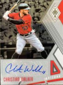 Christian Walker #PS-CW Baseball Cards 2018 Panini Chronicles Phoenix Signatures