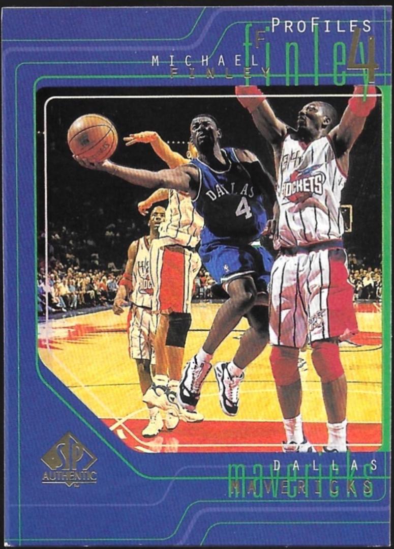 Michael Finley #P15 1997 Sp Authentic Profiles Basketball