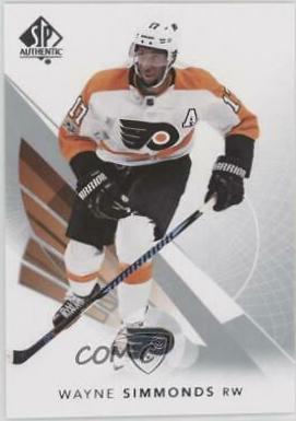 Wayne Simmonds #8 Hockey Cards 2017 SP Authentic
