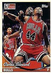 Corie Blount #326 Basketball Cards 1993 Topps