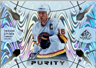 Trevor Linden #P-68 Hockey Cards 2022 SP Game Used Purity