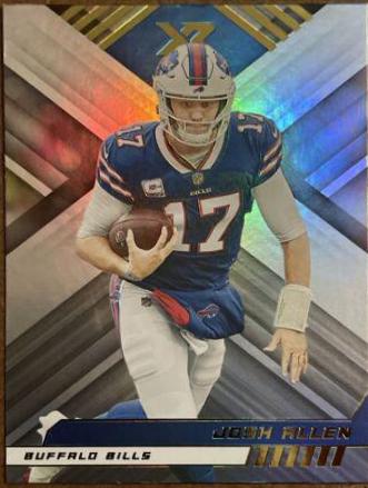 Josh Allen #3 Football Cards 2022 Panini XR