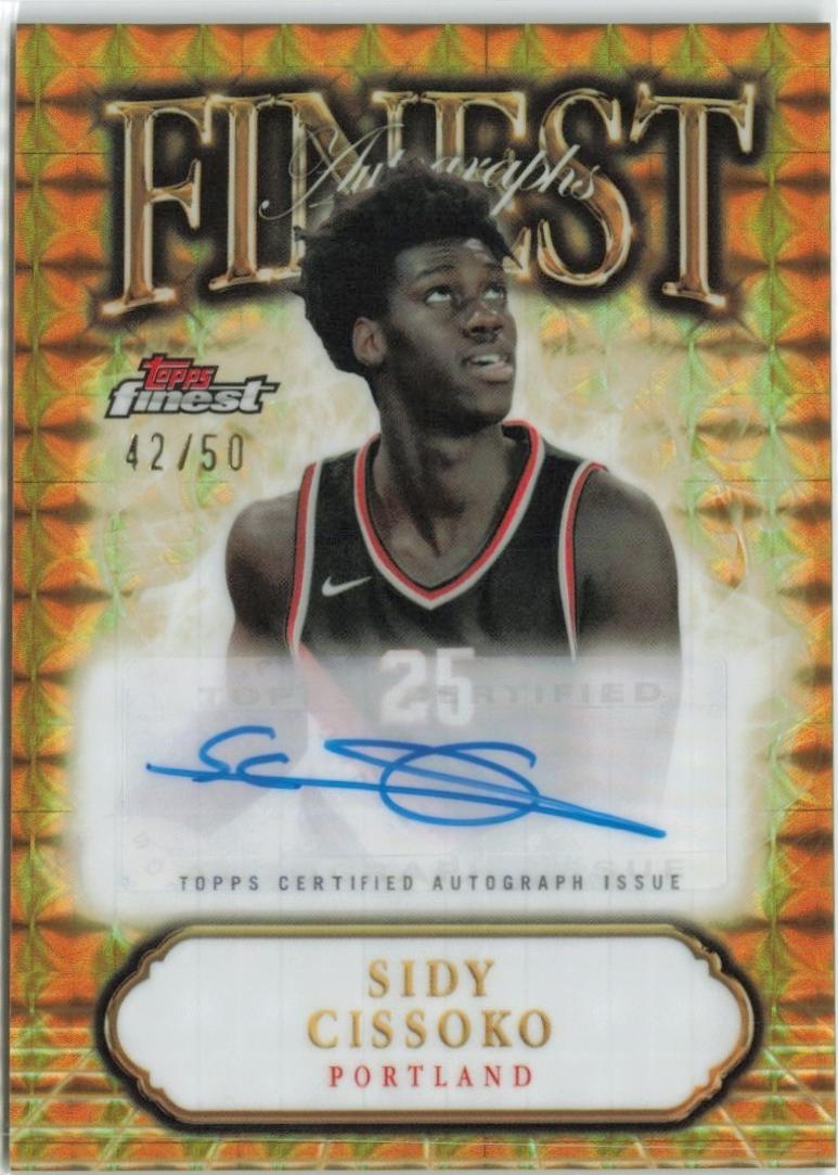 Sidy Cissoko [Gold Geometric Refractor] #FA-SCI