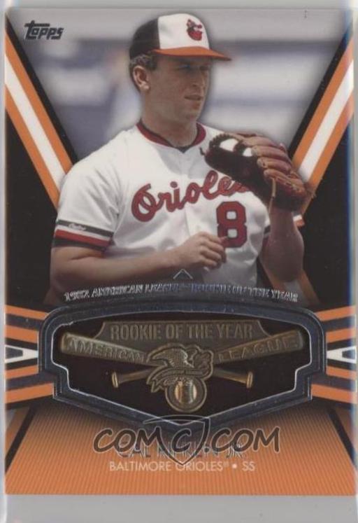 Cal Ripken Jr #ROY-CR Baseball Cards 2013 Topps Rookie of the Year Award Winners