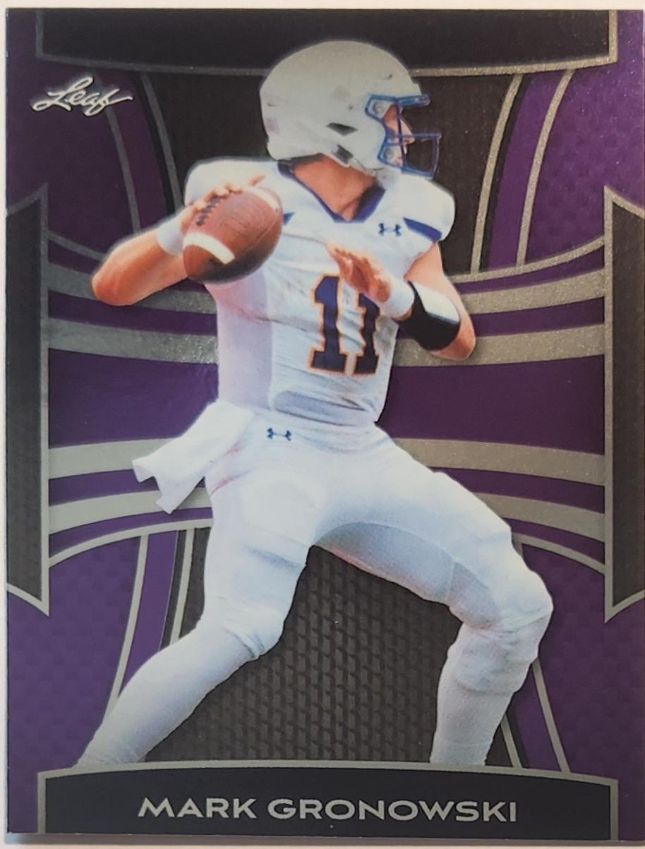 Mark Gronowski [Prismatic Purple] #125