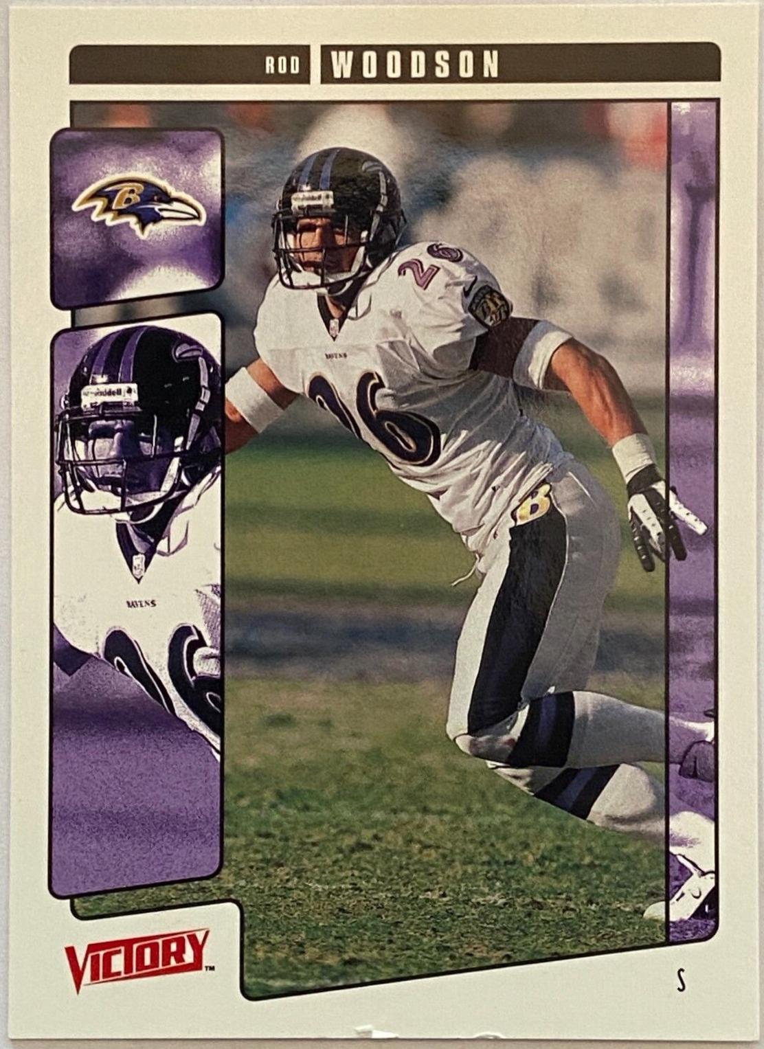 Rod Woodson #29 2001 Upper Deck Victory Football
