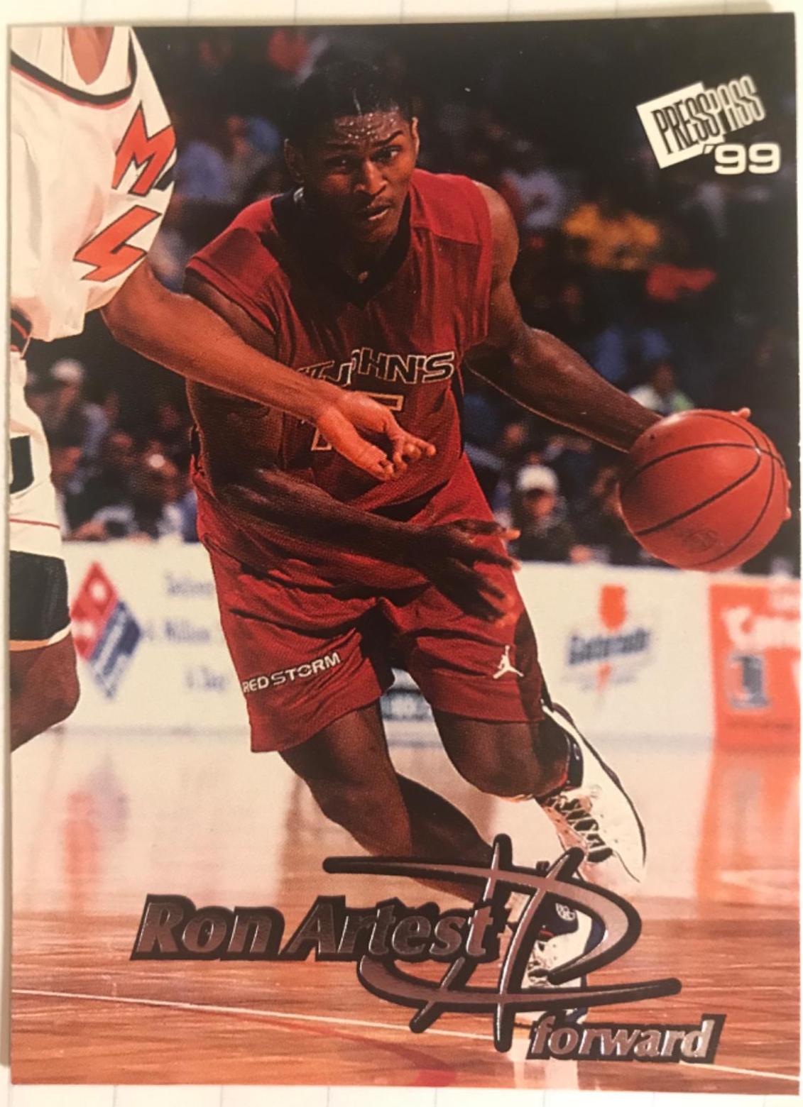 Ron Artest #12 Basketball Cards 1999 Press Pass