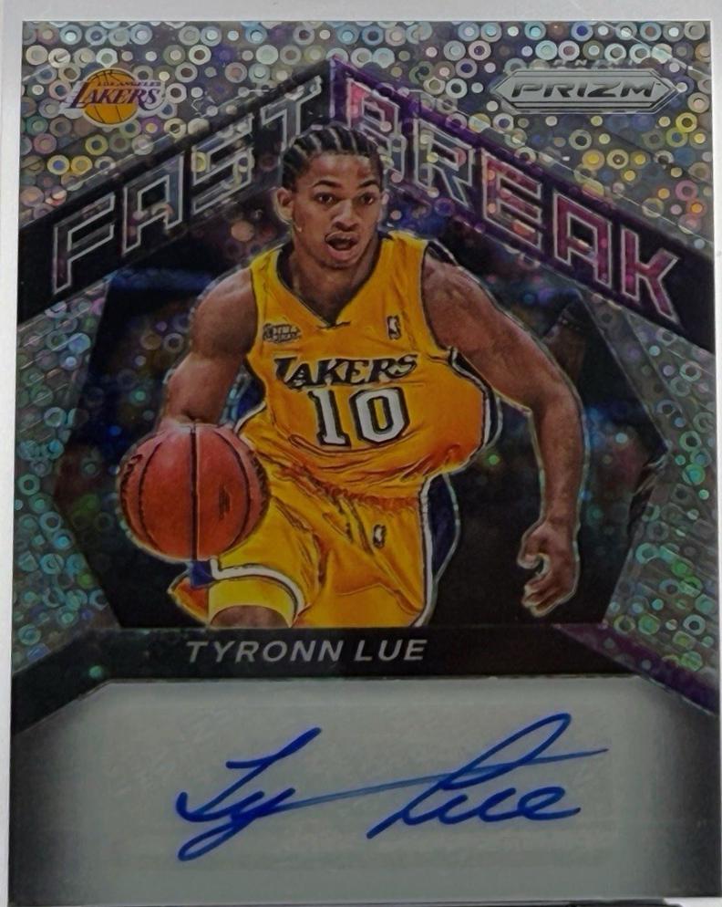 Tyronn Lue #FBA-TYL 2020-21 Panini Prizm Basketball Fast Break Autographs