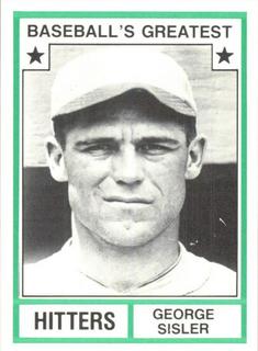 George Sisler