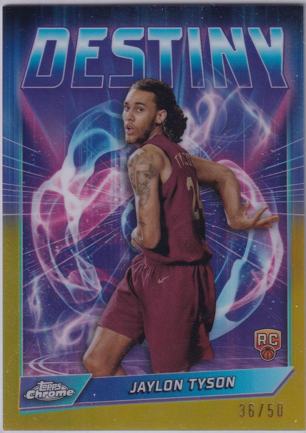 Jaylon Tyson [Gold Refractor] #D-13