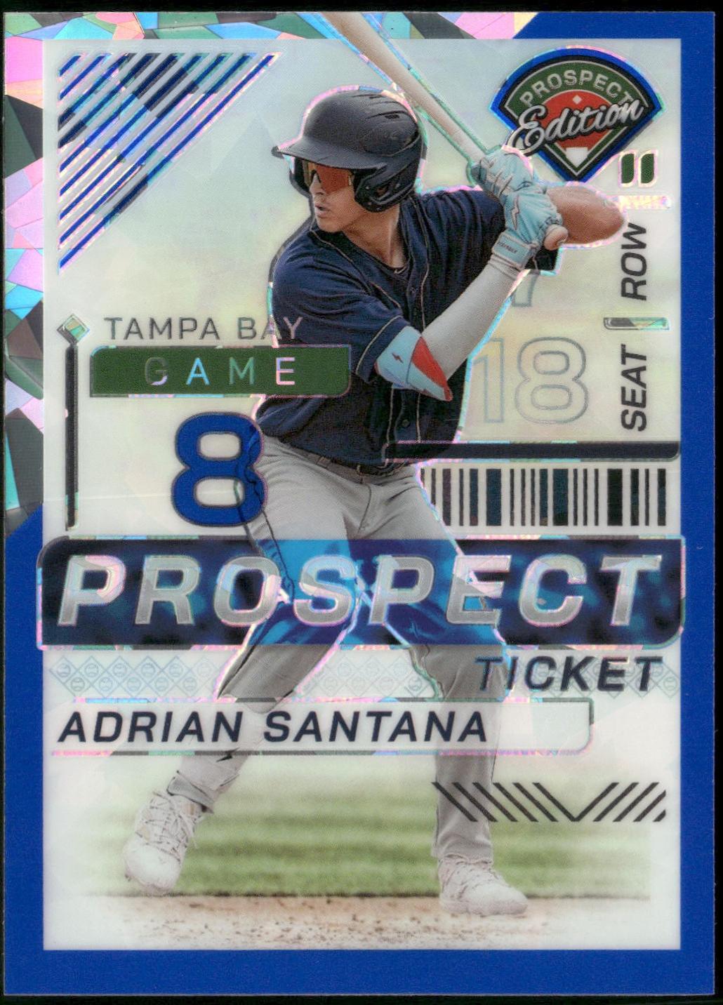 Adrian Santana [Blue Ice Ticket Holo] #180