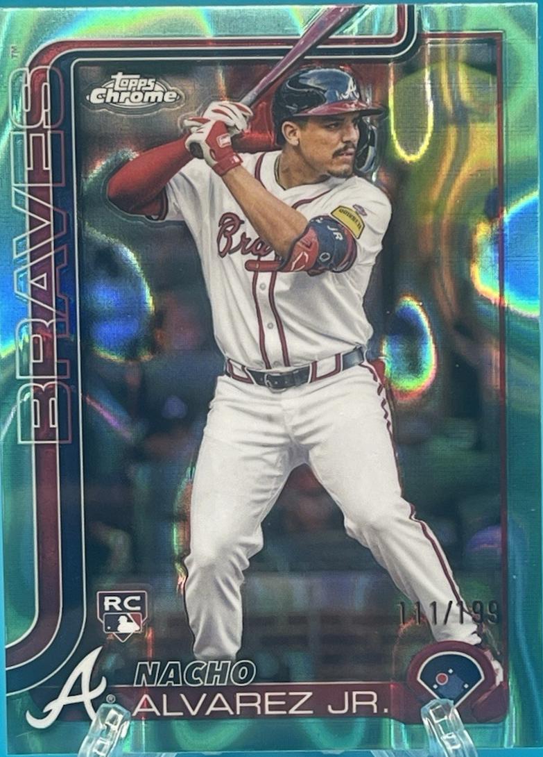 Nacho Alvarez Jr. #75 2025 Topps Chrome Baseball