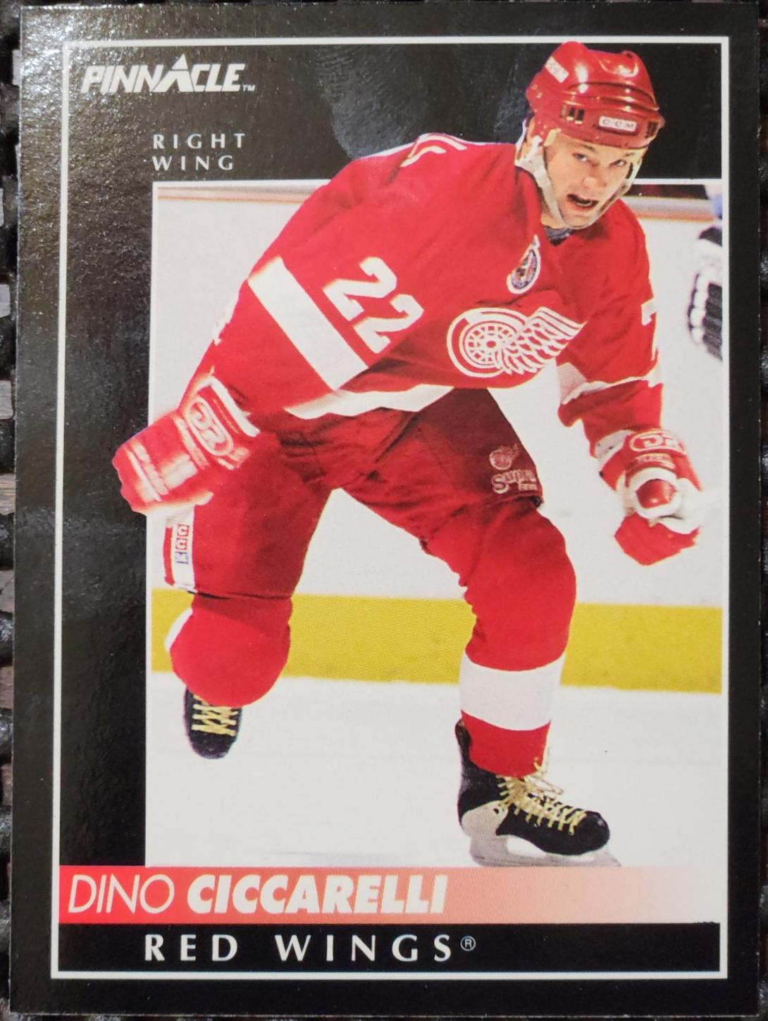 Dino Ciccarelli #311 Hockey Cards 1992 Pinnacle