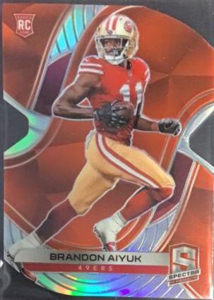 Brandon Aiyuk #154 2020 Panini Spectra Football