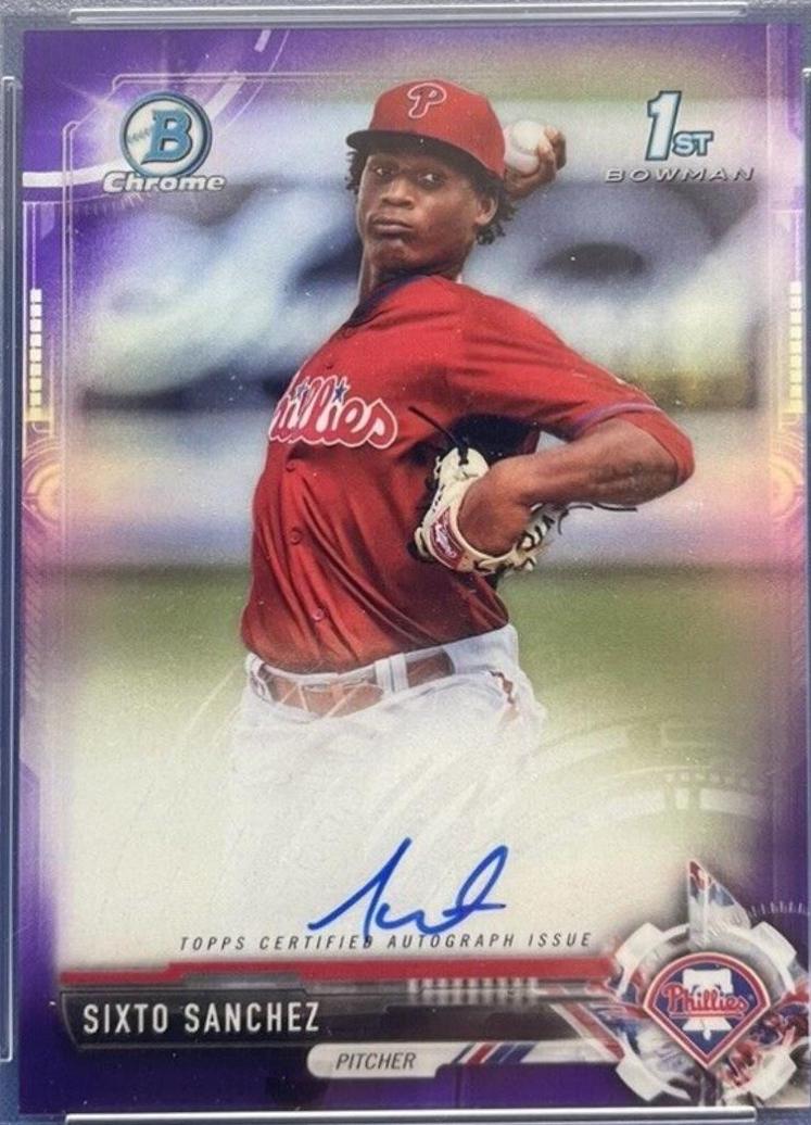 Sixto Sanchez [Purple Refractor] #CPA-SS