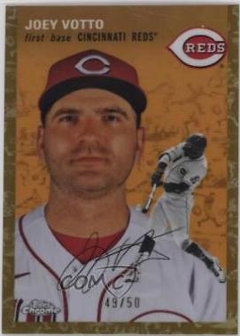 Joey Votto [Cream Gold Refractor] #289