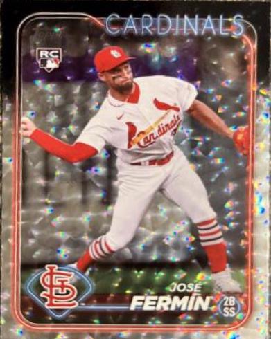 Jose Fermin [Silver Crackle Foil] (2024 Topps)